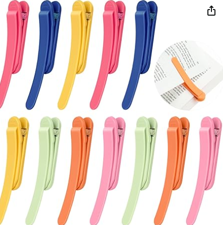5 PCS Automatic Bookmark, for Reading Lovers + 1 as a gift