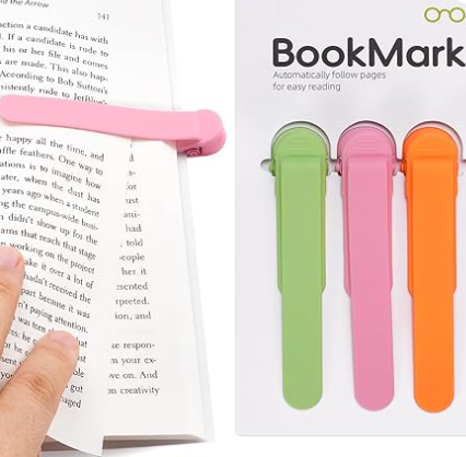 5 PCS Automatic Bookmark,  for Reading Lovers + 1 as a gift